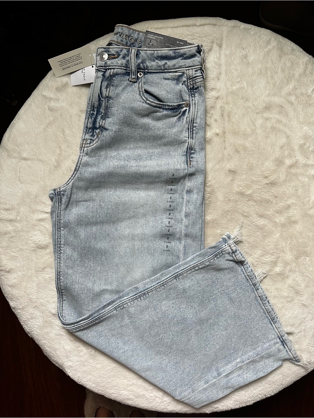American Eagle Outfitters Light Wash Flare Jeans